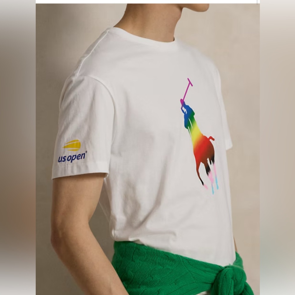 US Open Pride T-Shirt
Polo Ralph Lauren